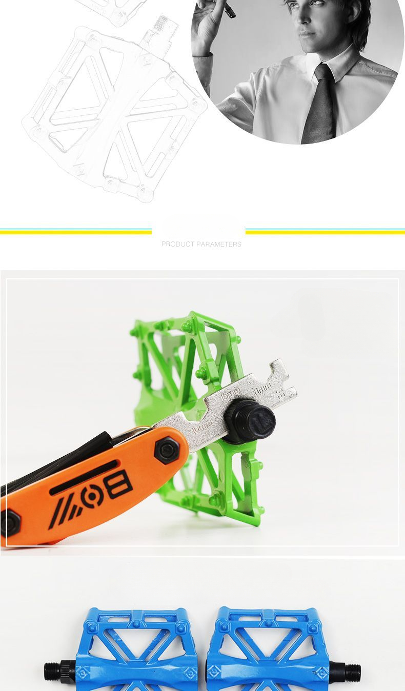 Pedali per bicicletta in lega di alluminio per mtb e strada_voghion.com