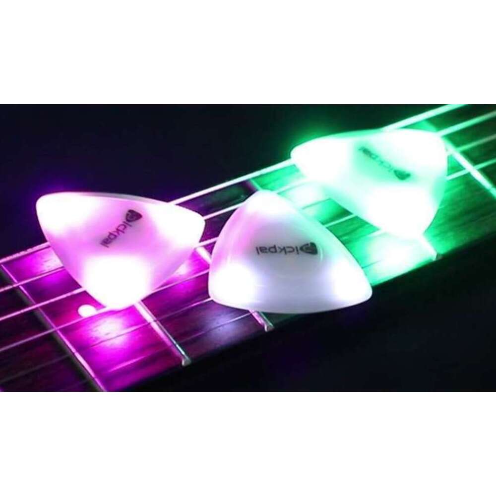Led Guitar Picks For Electric Guitar And Bass Strumming Tool_voghion.com