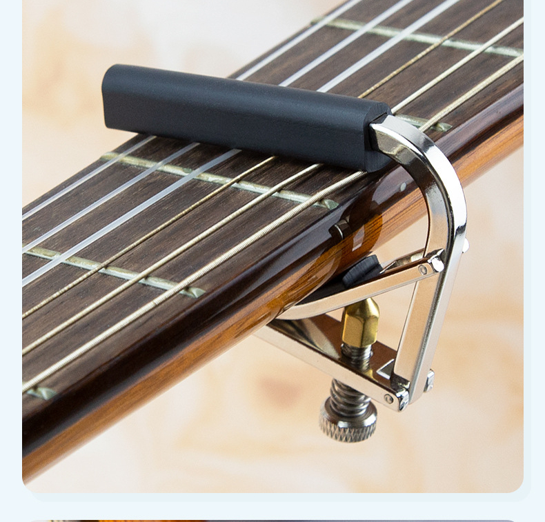 Capotasto in metallo Alice A007V-C per chitarra - Accessori speciali per chitarre classiche_voghion.com