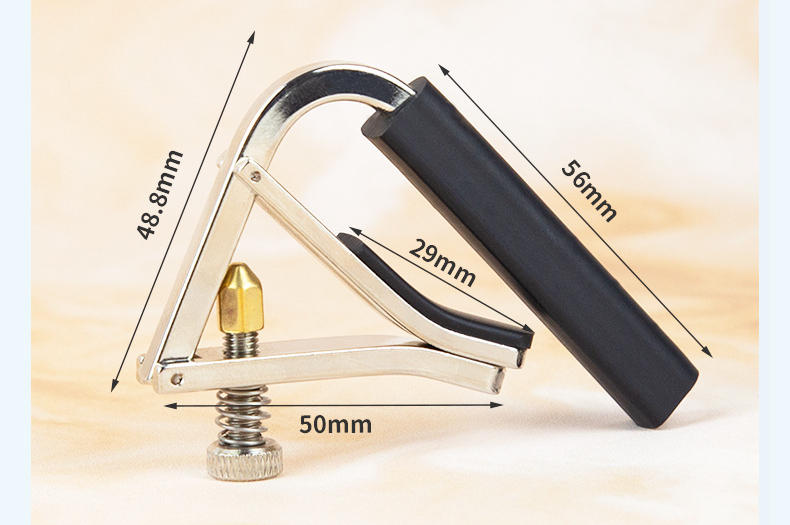 Capotasto in metallo Alice A007V-C per chitarra - Accessori speciali per chitarre classiche_voghion.com