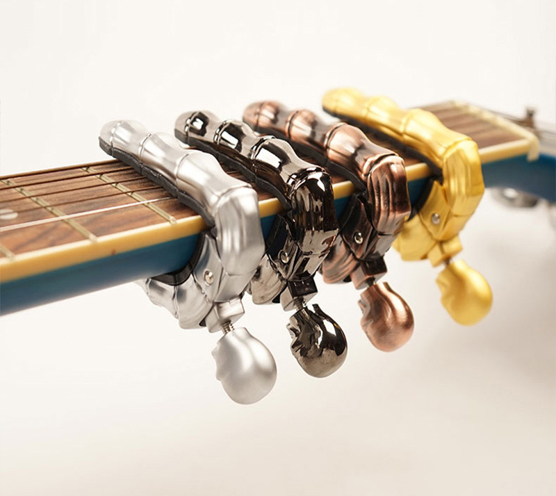 Capotasto a forma di teschio fantasma, Accessori per chitarra, Accessori per strumenti musicali_voghion.com