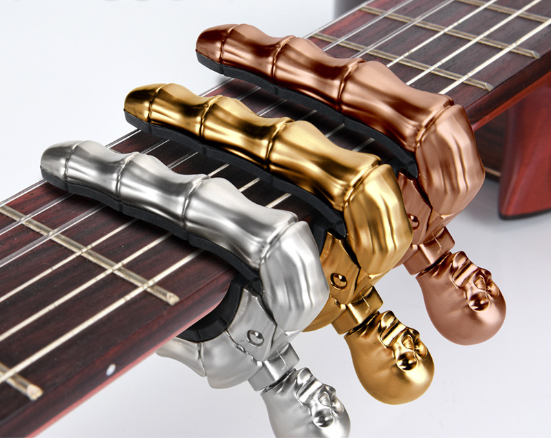 Capotasto a forma di teschio fantasma, Accessori per chitarra, Accessori per strumenti musicali_voghion.com