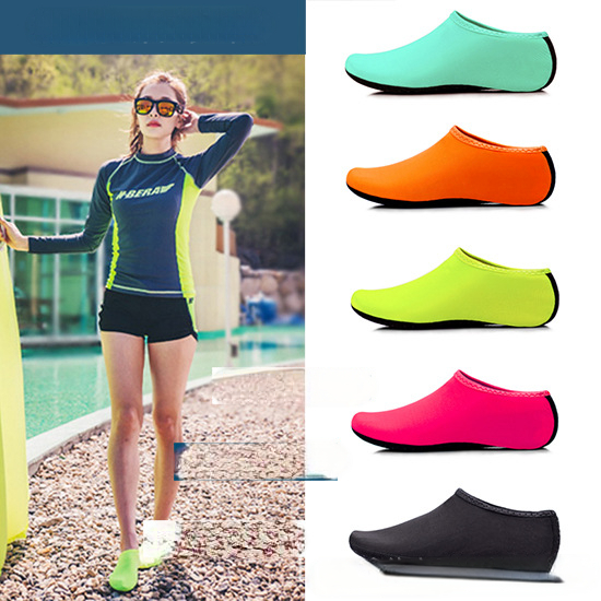 Strandsocken für Damen und Herren, Tauch- und Schnorchelschuhe für Kinder, schnelltrocknende, rutschfeste und schnittfeste Barfußsocken_voghion.com