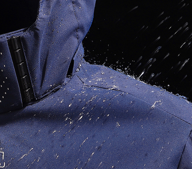 Waterproof Hooded Hiking Jacket For Men And Women, Windproof_voghion.com