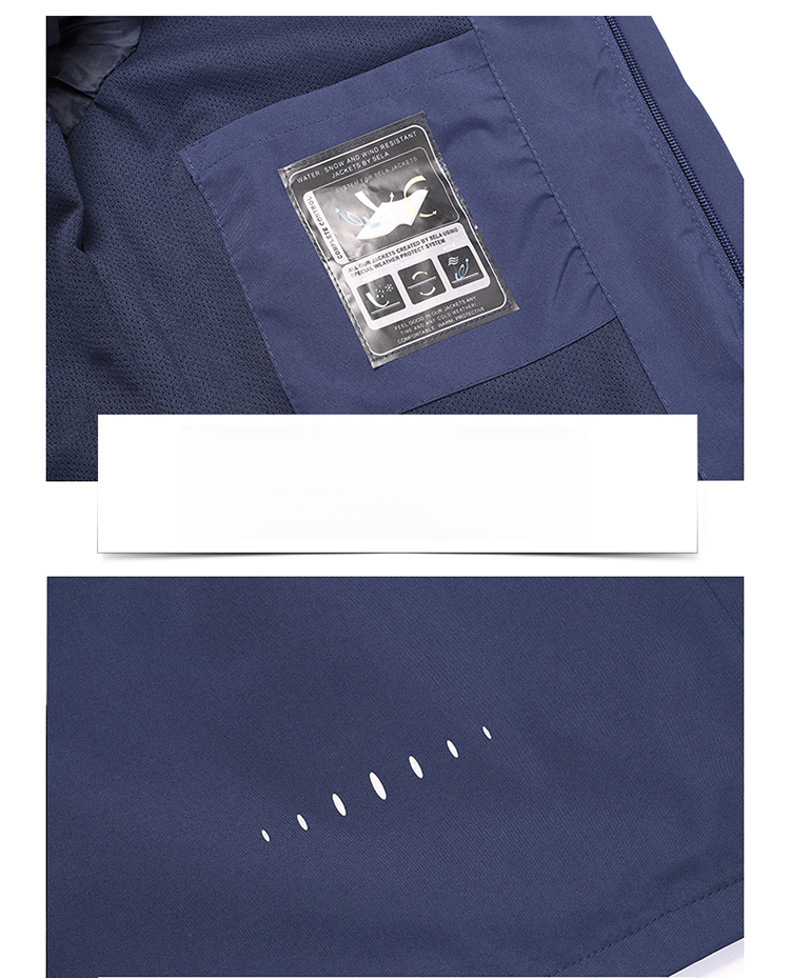 Waterproof Hooded Hiking Jacket For Men And Women, Windproof_voghion.com