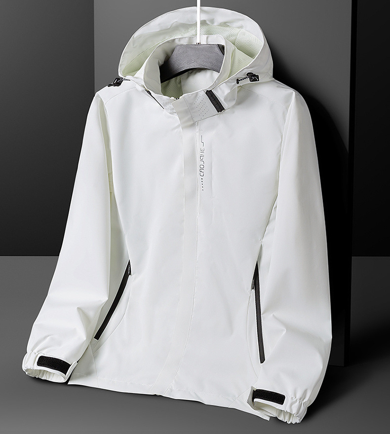 Women's Outdoor Hiking Jacket Waterproof Windproof Lightweight_voghion.com