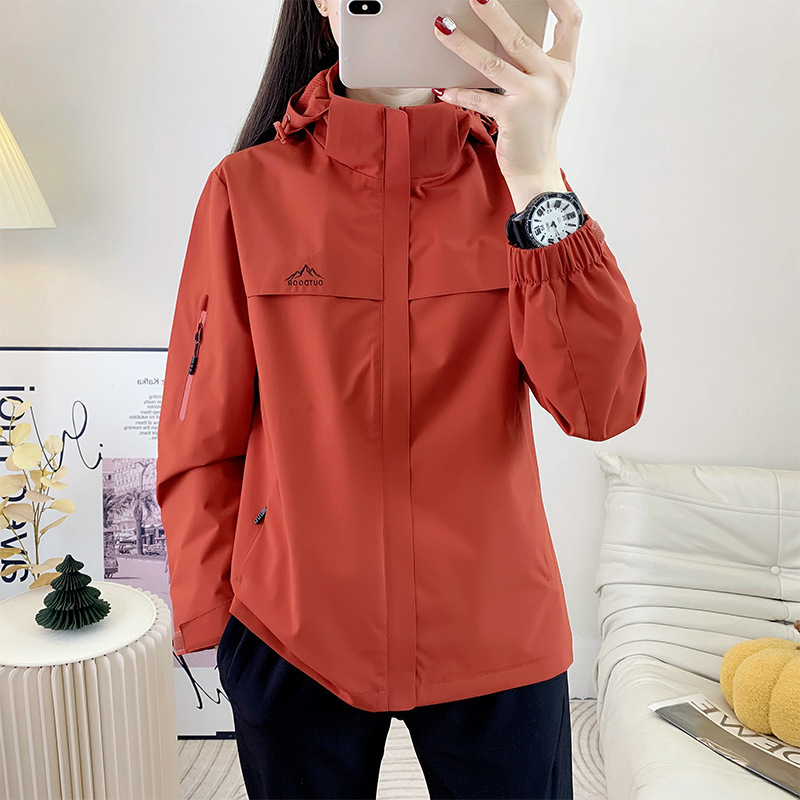 Waterproof Windproof Breathable Hiking Jacket For Men And Women_voghion.com