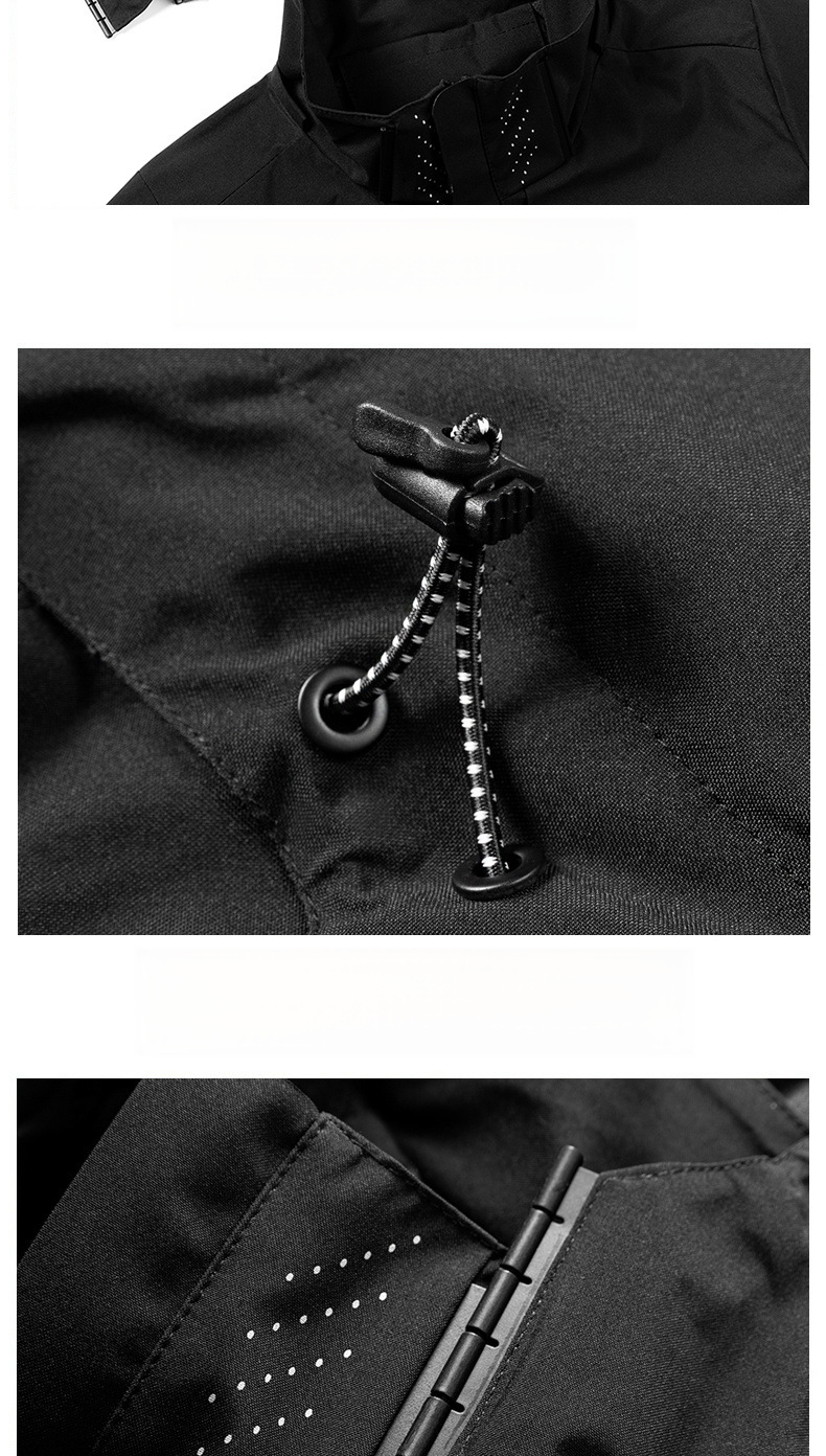 Women's Outdoor Hiking Jacket Waterproof Windproof Lightweight_voghion.com