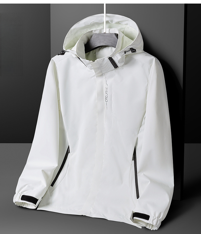 Women's Outdoor Hiking Jacket Waterproof Windproof Lightweight_voghion.com