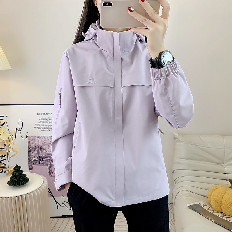 Waterproof Windproof Breathable Hiking Jacket For Men And Women_voghion.com