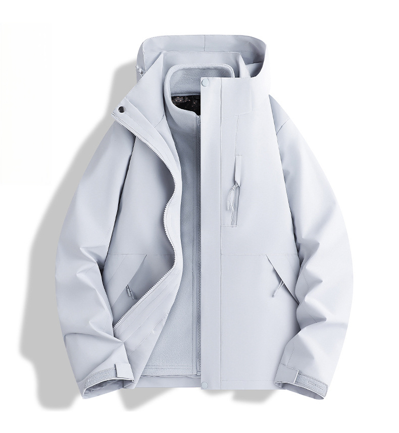 Luotuo Women's 3-in-1 Hiking Jacket Waterproof Windproof Outdoor_voghion.com