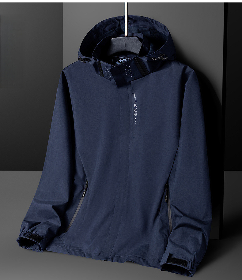 Women's Outdoor Hiking Jacket Waterproof Windproof Lightweight_voghion.com