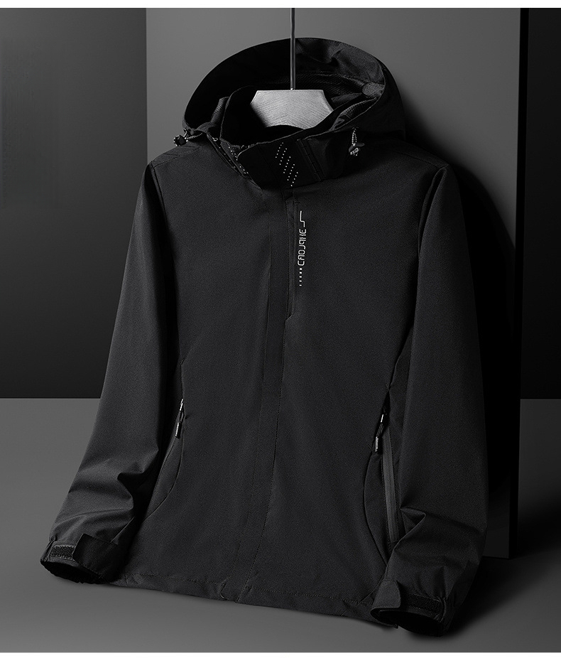 Women's Outdoor Hiking Jacket Waterproof Windproof Lightweight_voghion.com