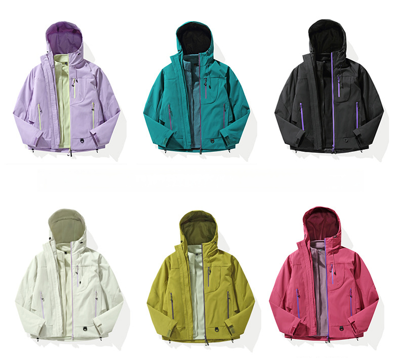 Kongshan Yu Hard Shell Jacket Men, Windproof Waterproof Jacket_voghion.com
