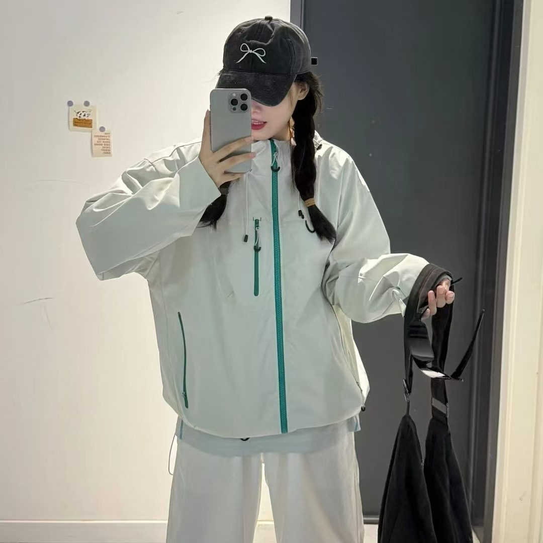Dopamine Outdoor-Softshelljacke für Damen und Herren, ideal zum Wandern, Radfahren und Bergsteigen im Herbst, auch als Arbeitsjacke für Paare geeignet._voghion.com