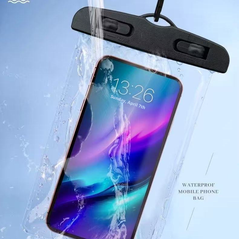 Waterproof Phone Pouch With Touch Screen For Swimming And Beach_voghion.com