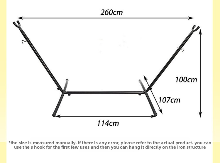 Outdoor Hängematte Mit Gestell Für Camping Und Garten_voghion.com