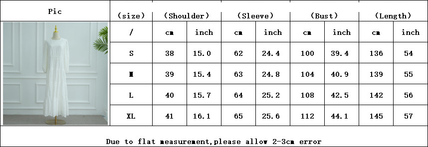 Voya Women's Eyelet Embroidered Maxi Dress-Long Sleeve Tiered Beach Dress With Scallop Hem-Boho Casual Summer Dress, For Holiday, Wedding Guest & Daily_ecoleips.com