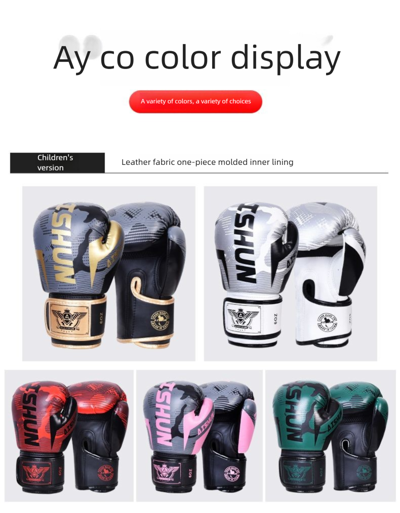 Boxing Gloves For Professional Muay Thai And Sanda Training_voghion.com