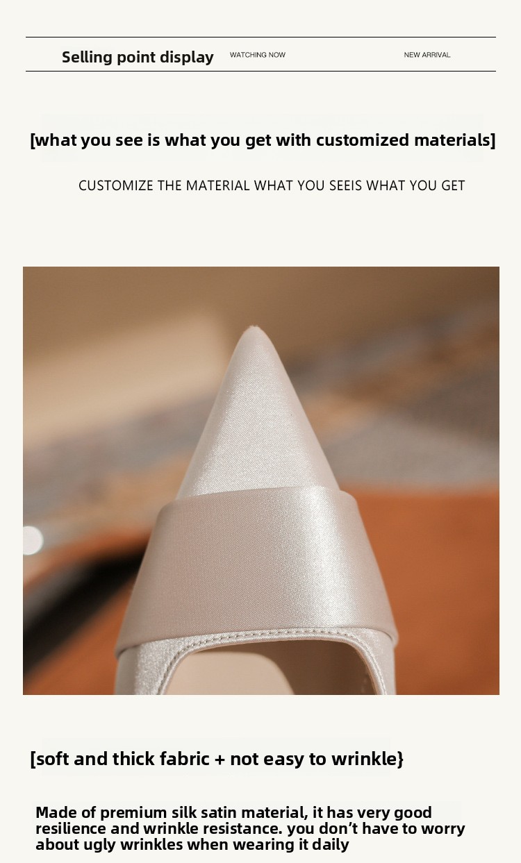 French Satin Toe High-heeled Sandals, Socialite Slim Heels, Banquet Dress Shoes_vogvips.com