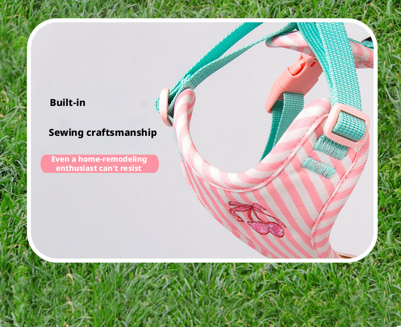 Pet Harness And Leash Set For Medium And Small Dogs Anti Escape_voghion.com