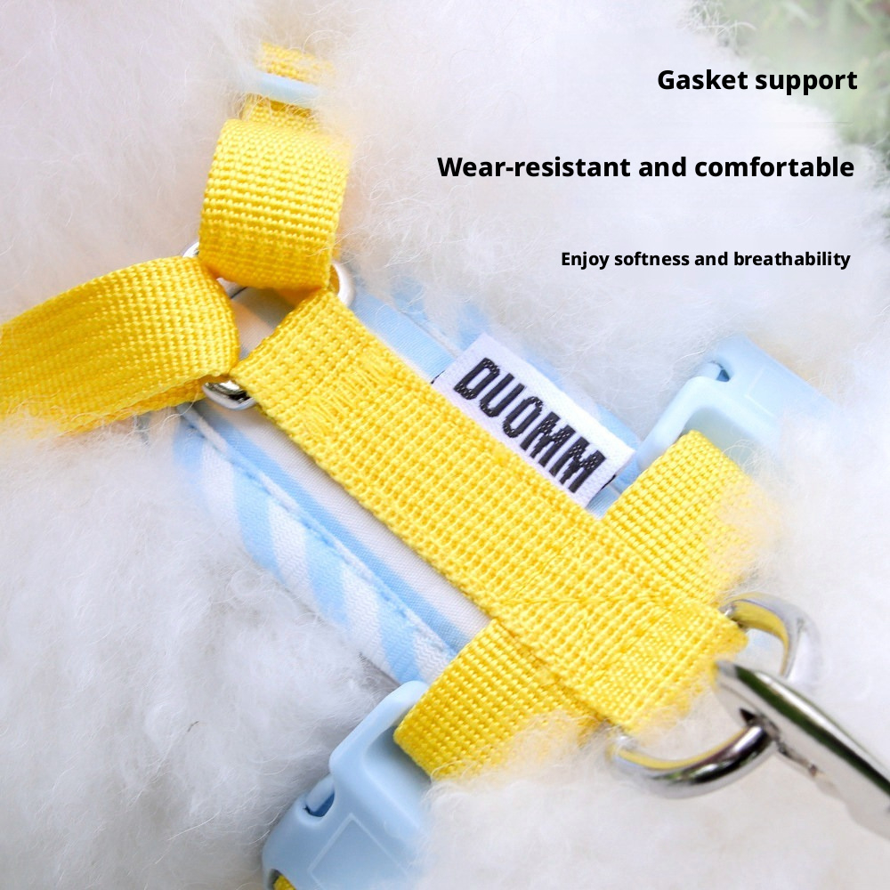 Pet Vest-Style Harness Leash Anti-Escape Cute Dog Rope Medium And Small Dogs Walking Chain_voghion.com