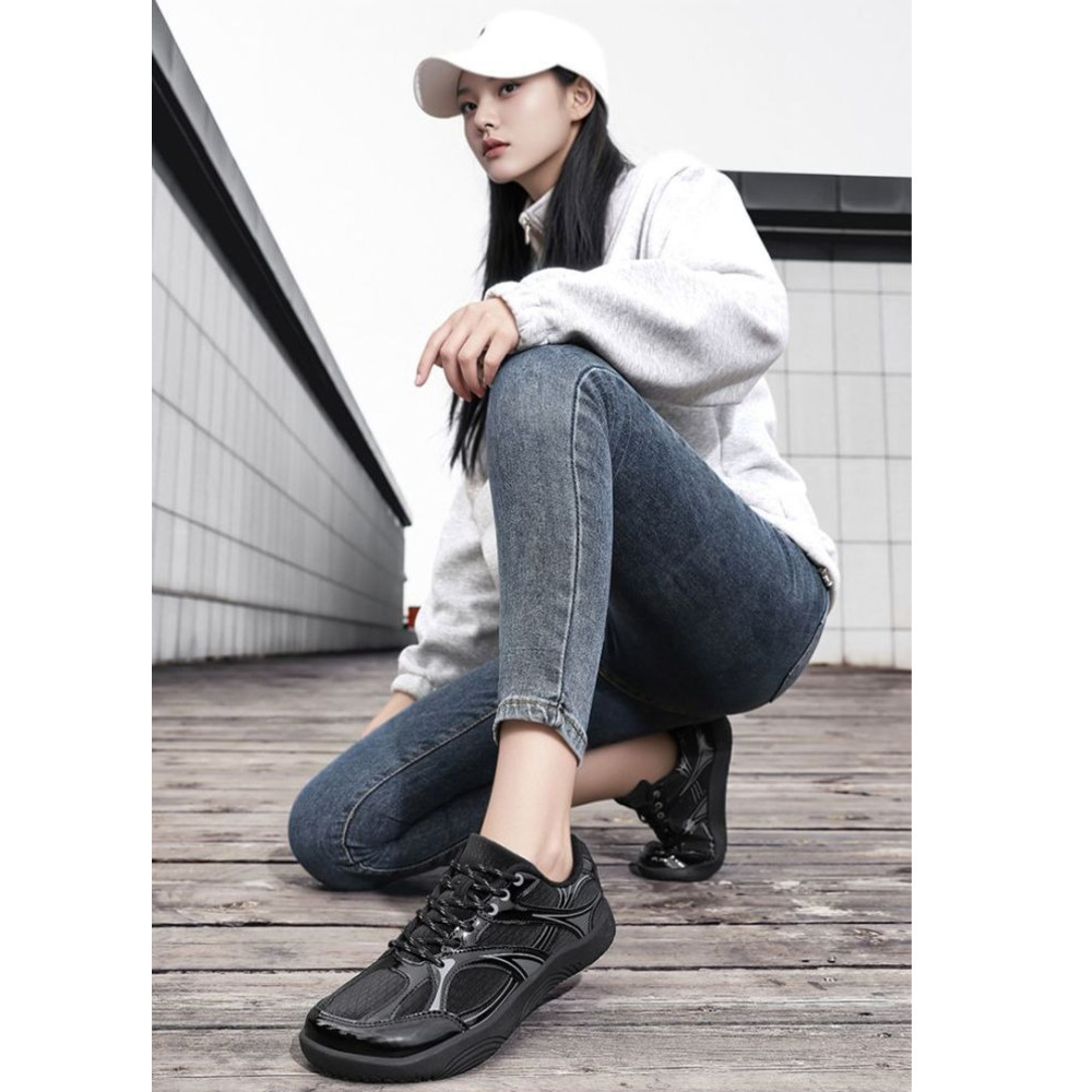 Unisex retro trainingsschoenen brede pasvorm ademend licht_voghion.com