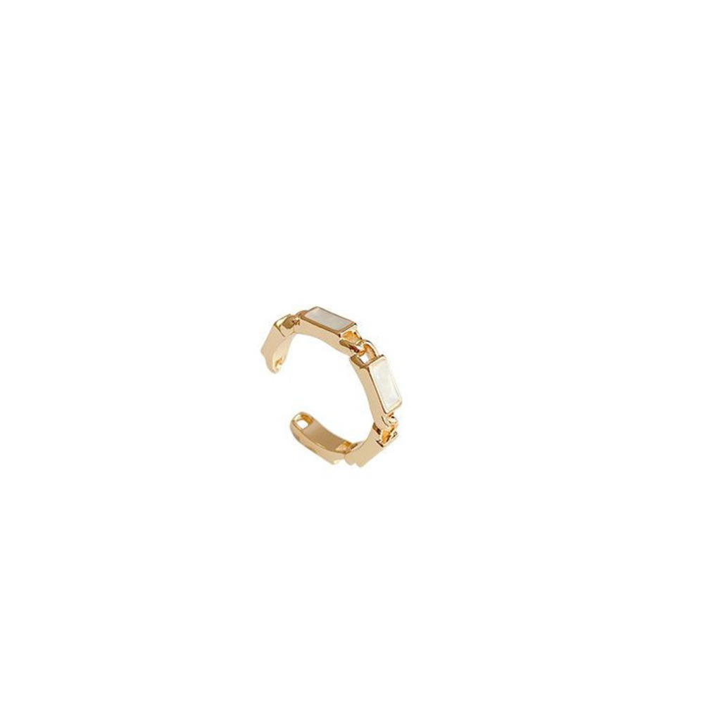 Anello di design minimalista per donna, anello aperto_voghion.com