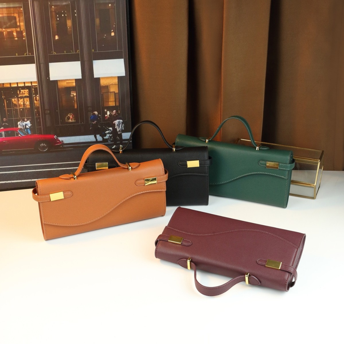 Women's Fashionable Simple Versatile Square For Commuting And Outings Crossbody Single Shoulder Bag Niche Design_voghion.com