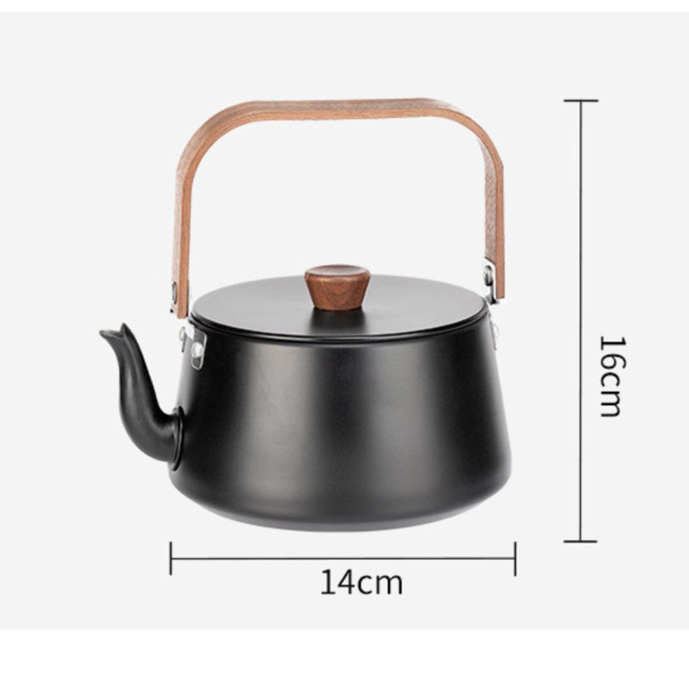 Cafetière/théière portable grande capacité pour le camping, la randonnée, la pêche et les pique-niques. Idéale pour la pêche et les pique-niques._voghion.com