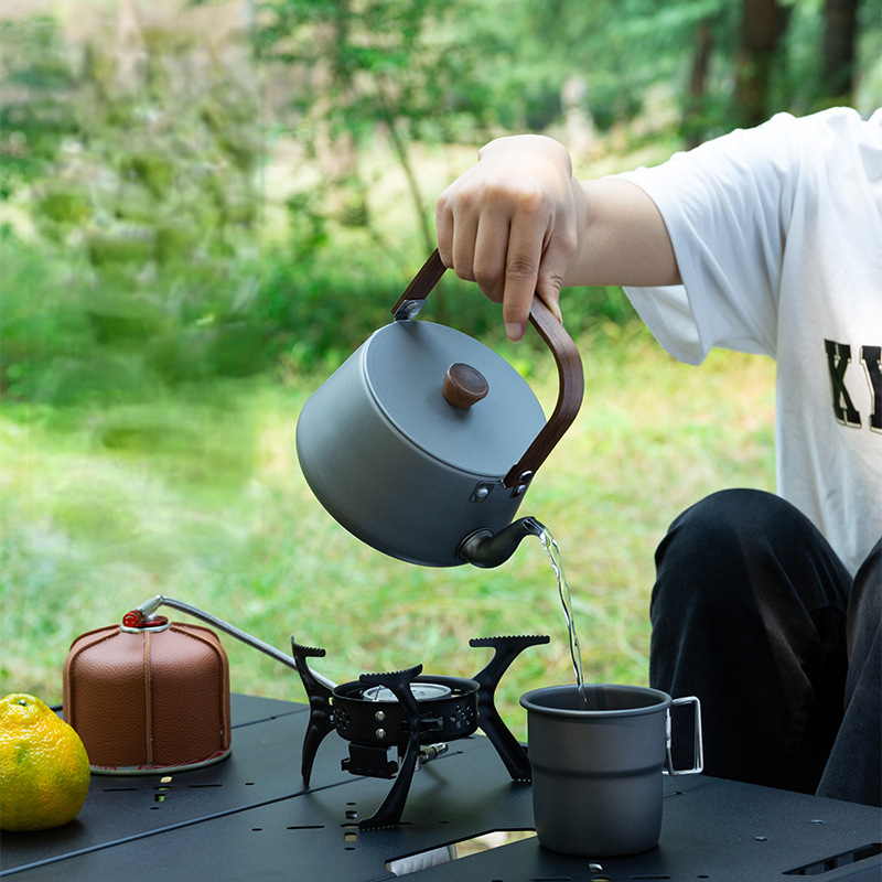 Cafetière de camping pour randonnée pêche et pique-nique_voghion.com