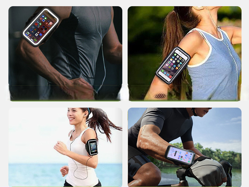 Sports Outdoor Phone Sleeve Men And Women Ultra-thin Waterproof Touchscreen Arm Strap For Delivery Running Fitness Wrist_desvips.com