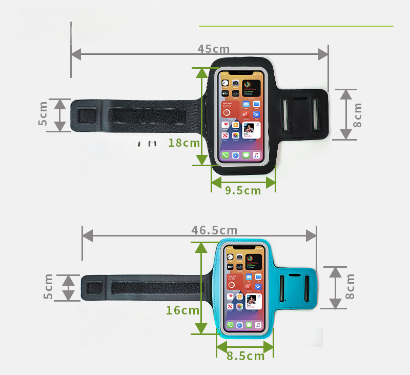 Sports Outdoor Phone Sleeve Men And Women Ultra-thin Waterproof Touchscreen Arm Strap For Delivery Running Fitness Wrist_desvips.com