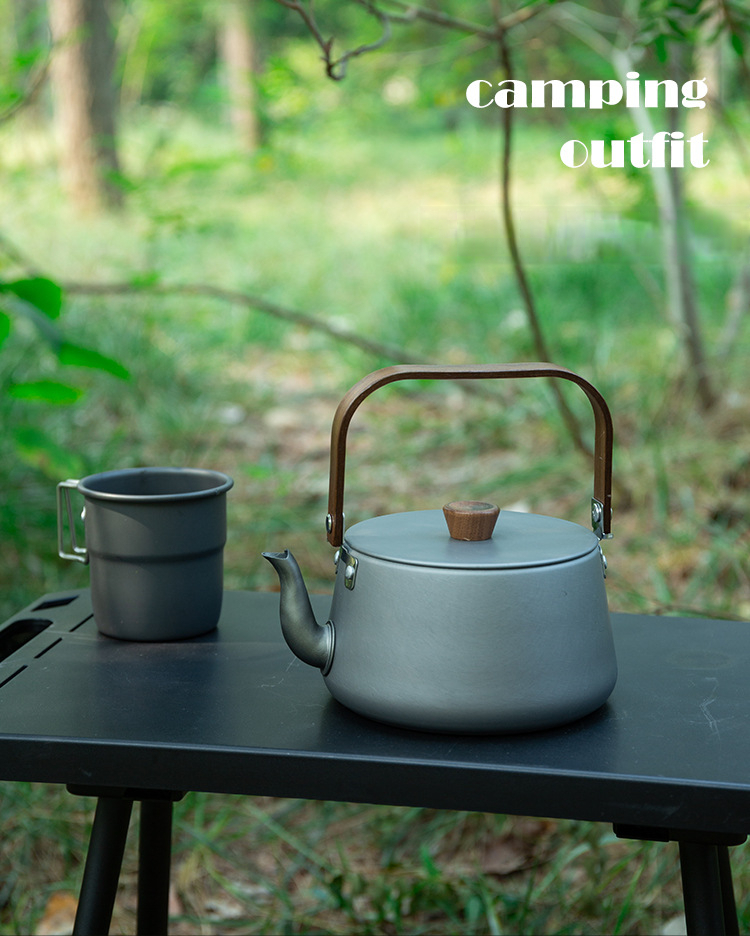 Cafetière de camping pour randonnée pêche et pique-nique_voghion.com