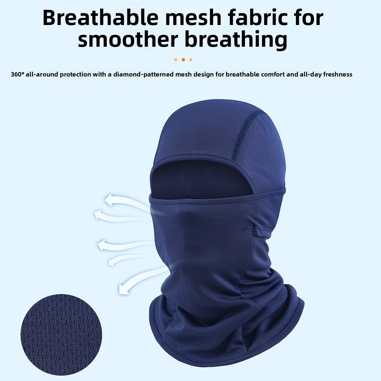 Cycling Balaclava, Breathable Sun Protective Mask For Cyclists_voghion.com