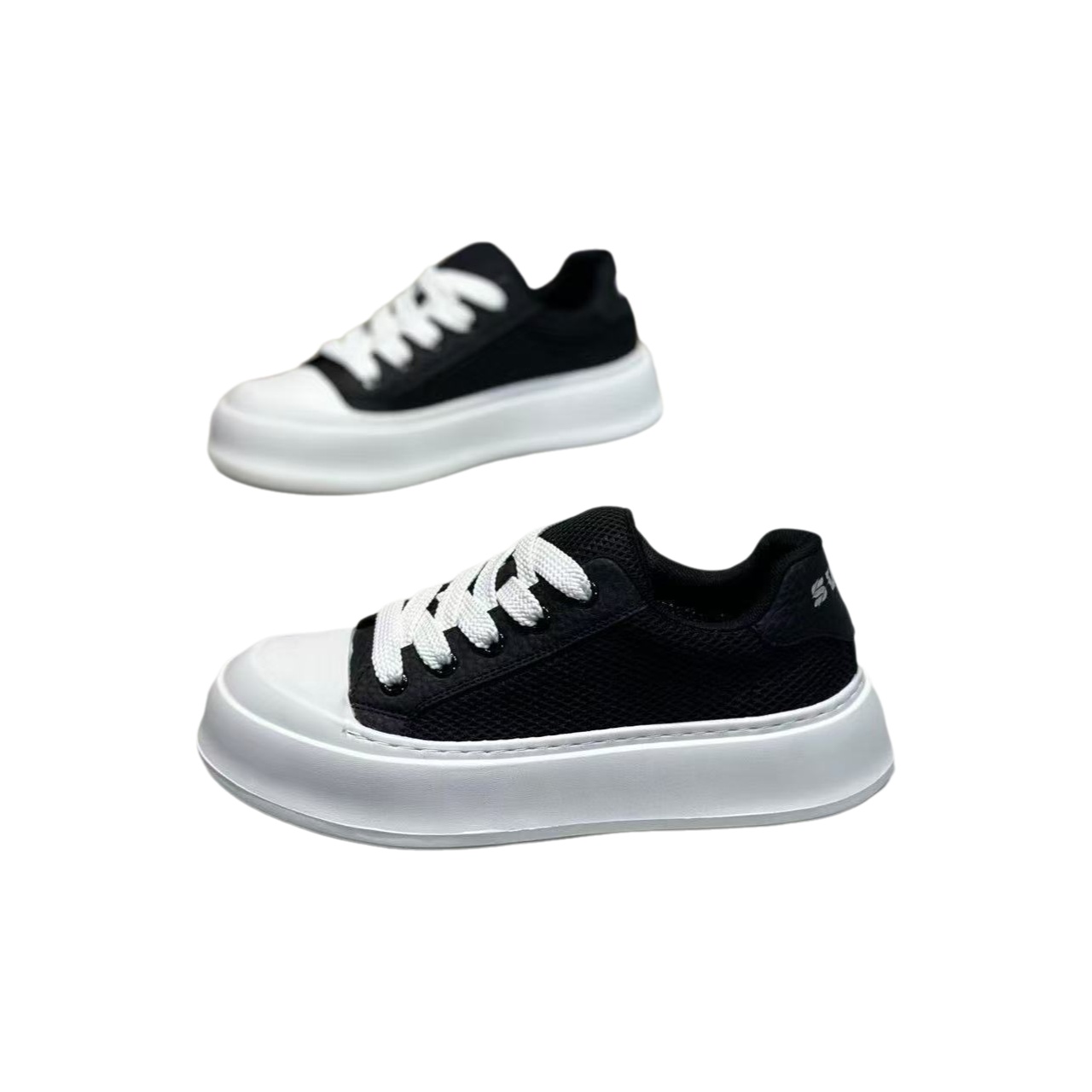 Baskets pour homme, collection été 2026, chaussures de running décontractées à semelle épaisse, en mesh, antidérapantes, élégantes et tendance._voghion.com