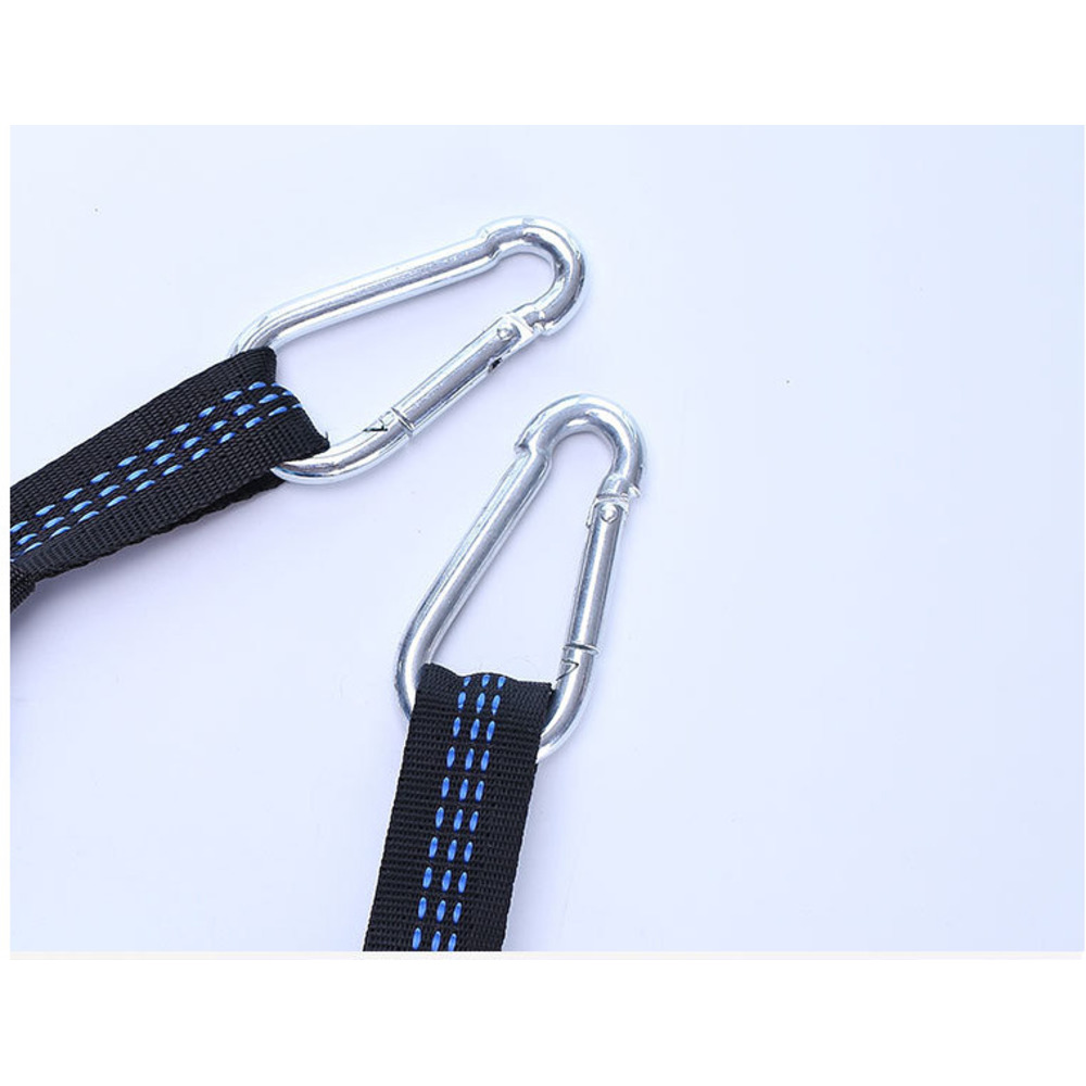 Cross-Border Hot-Selling Outdoor Camping Single Double Parachute Fabric Color-Block Hammock Factory In-Stock Wholesale_desvips.com