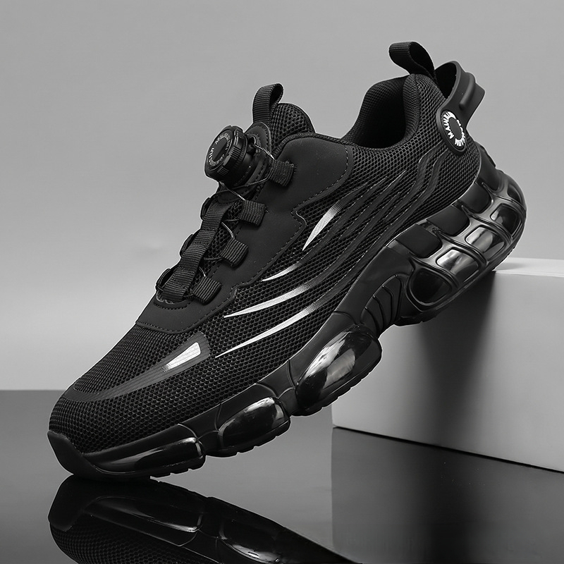 Large-size Men's Shoes, New Thick-soled Height-increasing Casual Sports Sneakers, Breathable_voghion.com