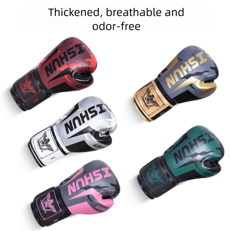 Professional Boxing Gloves Adults Children, Men Women, Suitable For Sparring Combat Training, Durable, Thickened, And_voghion.com