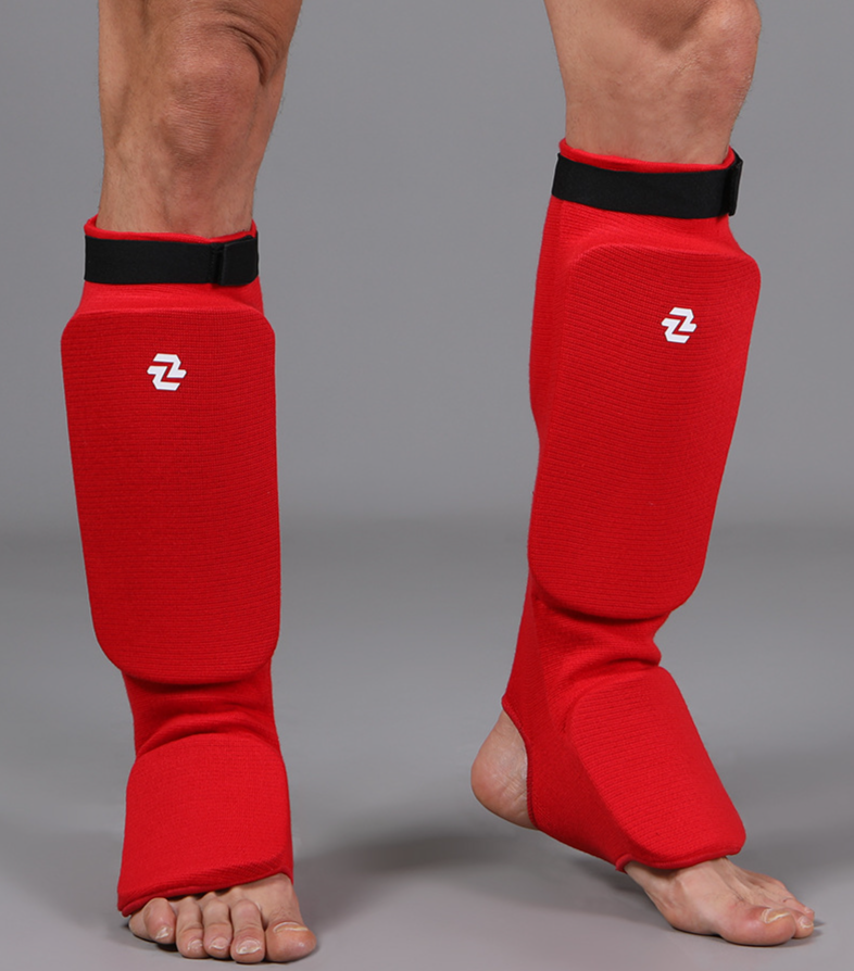 Schéinbeen-schützer Fir Muay Thai A Boxen Schutz_voghion.com