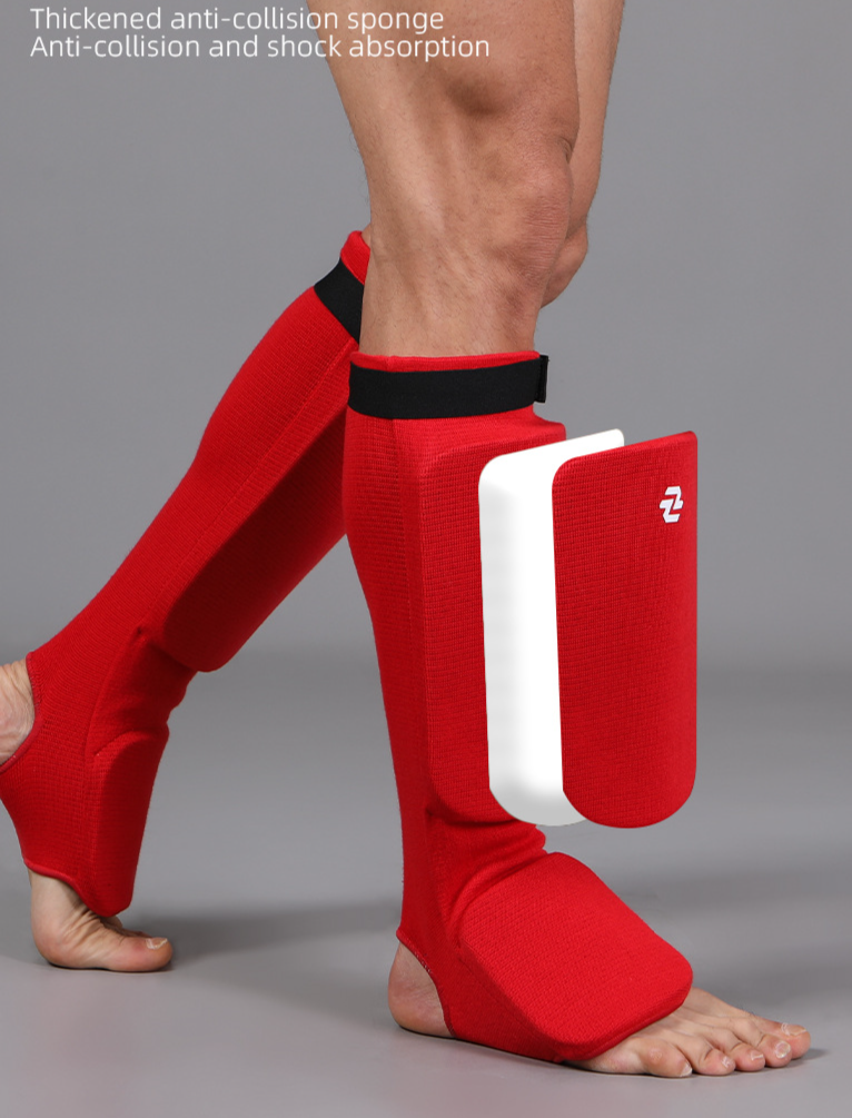 Schéinbeen-schützer Fir Muay Thai A Boxen Schutz_voghion.com
