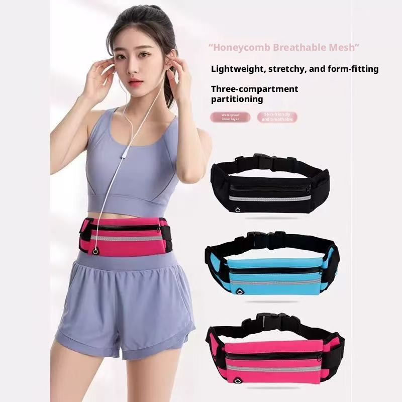 Ceinture de sport créative, décontractée, étanche et antichoc, ajustée pour téléphone, idéale pour le cyclisme, la course à pied et les activités de plein air. Un indispensable pour les passionnés d'eau._voghion.com