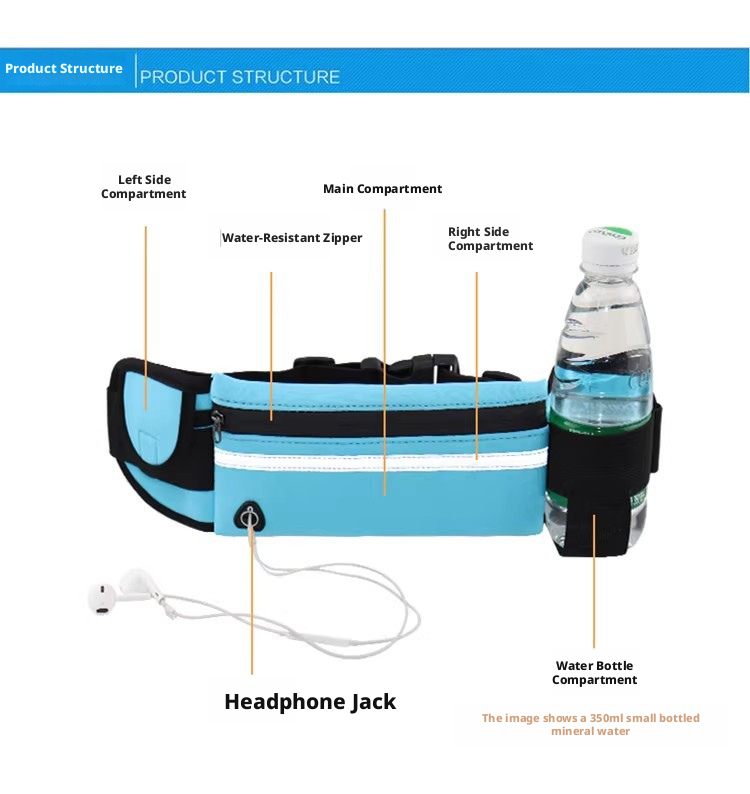 Sac banane de sport étanche pour course cyclisme et extérieur_voghion.com