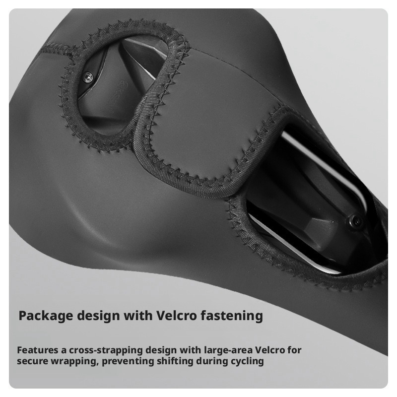Bicycle Seat Cushion High-elastic Silicone, Breathable, Non-slip Saddle Cover, Prevents Butt Pain, Shock-absorbing_voghion.com