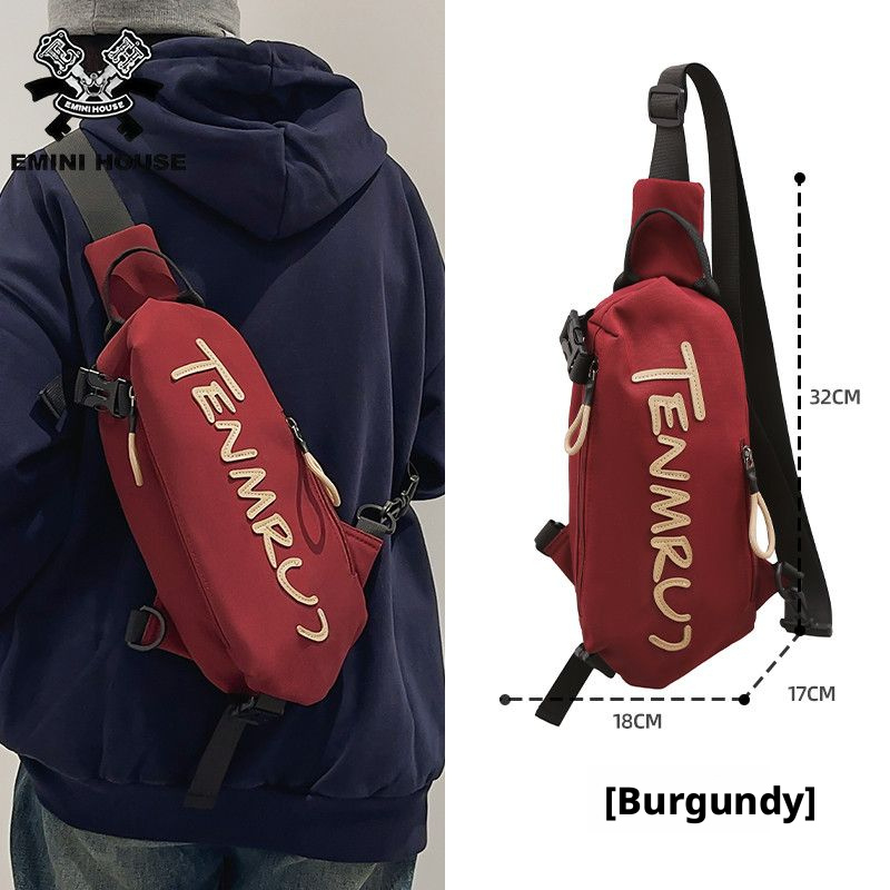 Sac bandoulière imperméable avec sangle ajustable pour voyage_voghion.com