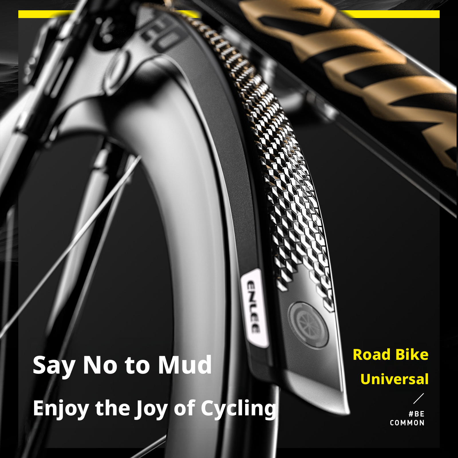 Adjustable Bicycle Mudguard Set Front And Rear Splash Guard_voghion.com