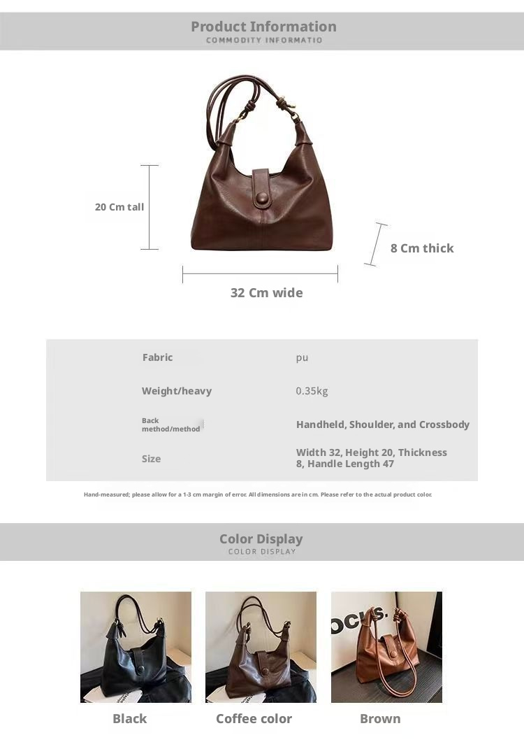 Großer Trekkingrucksack Als Einfache Vielseitige Schultertasche_voghion.com