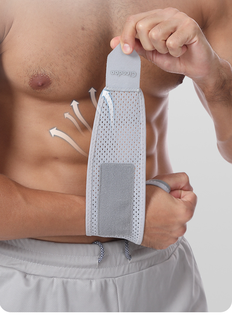Elastic Compression Wrist Support For Tennis And Badminton_voghion.com