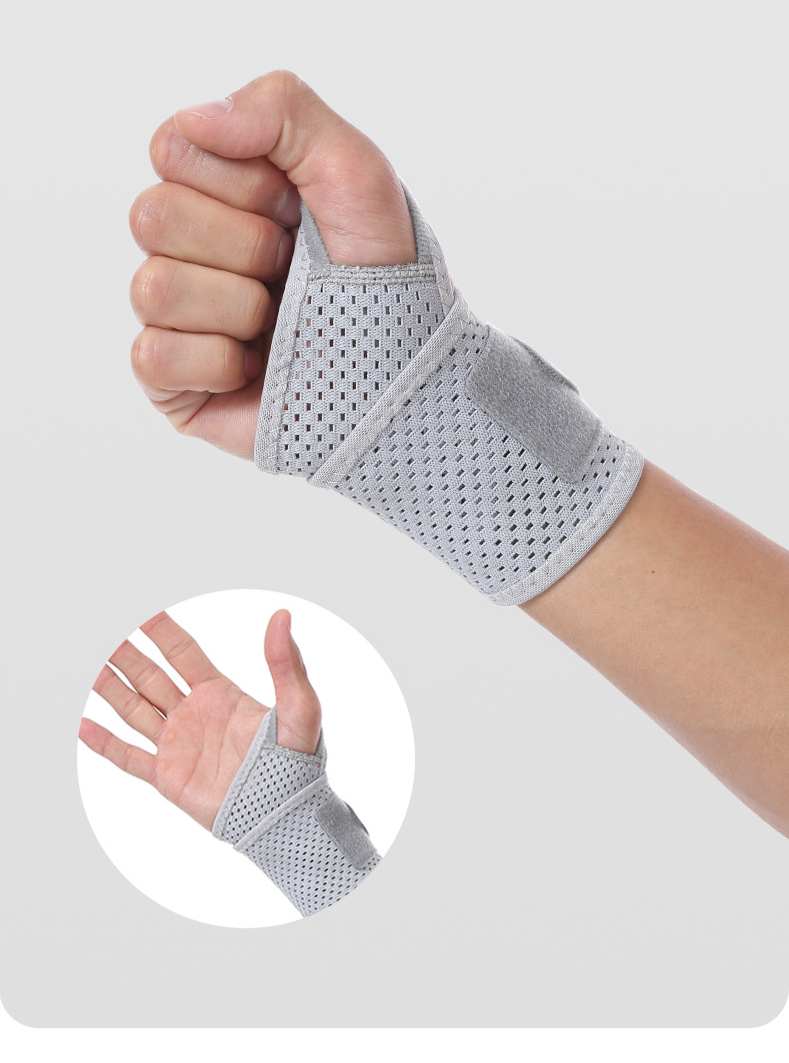 Elastic Compression Wrist Support For Tennis And Badminton_voghion.com