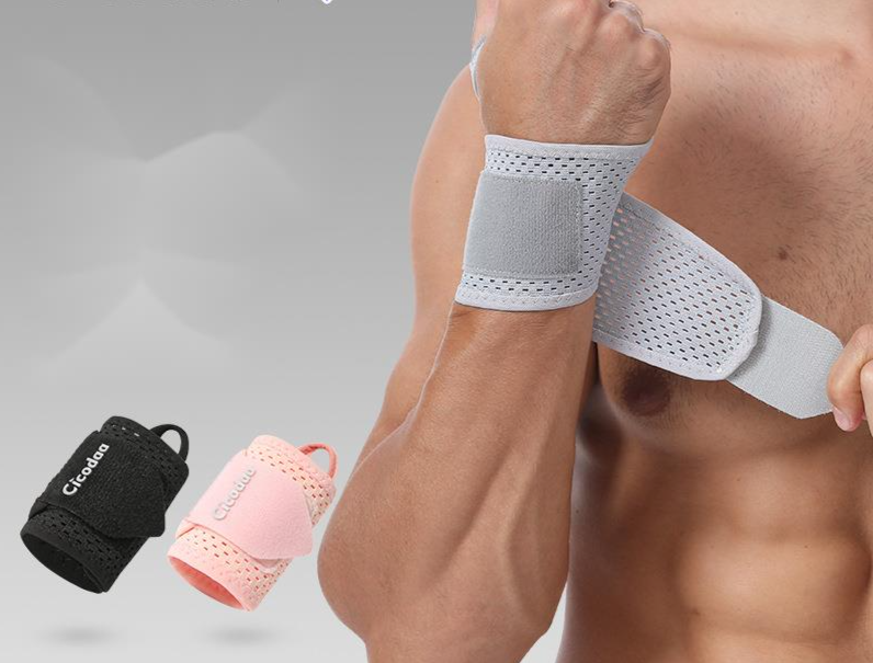 Elastic Compression Wrist Support For Tennis And Badminton_voghion.com